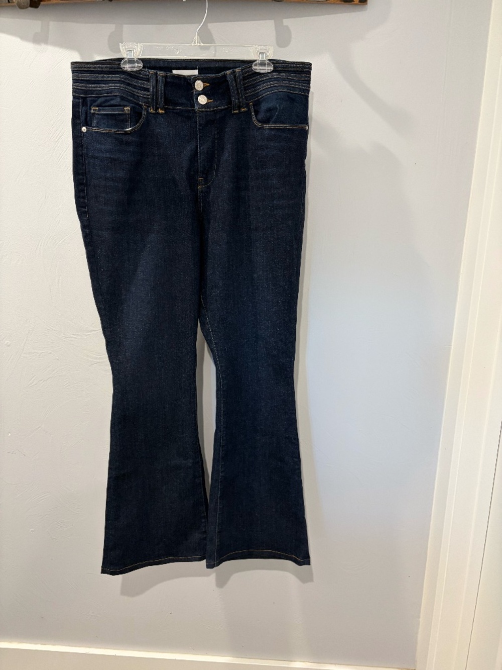 FRAME Le High Flare Jeans Dark Wash Size 34